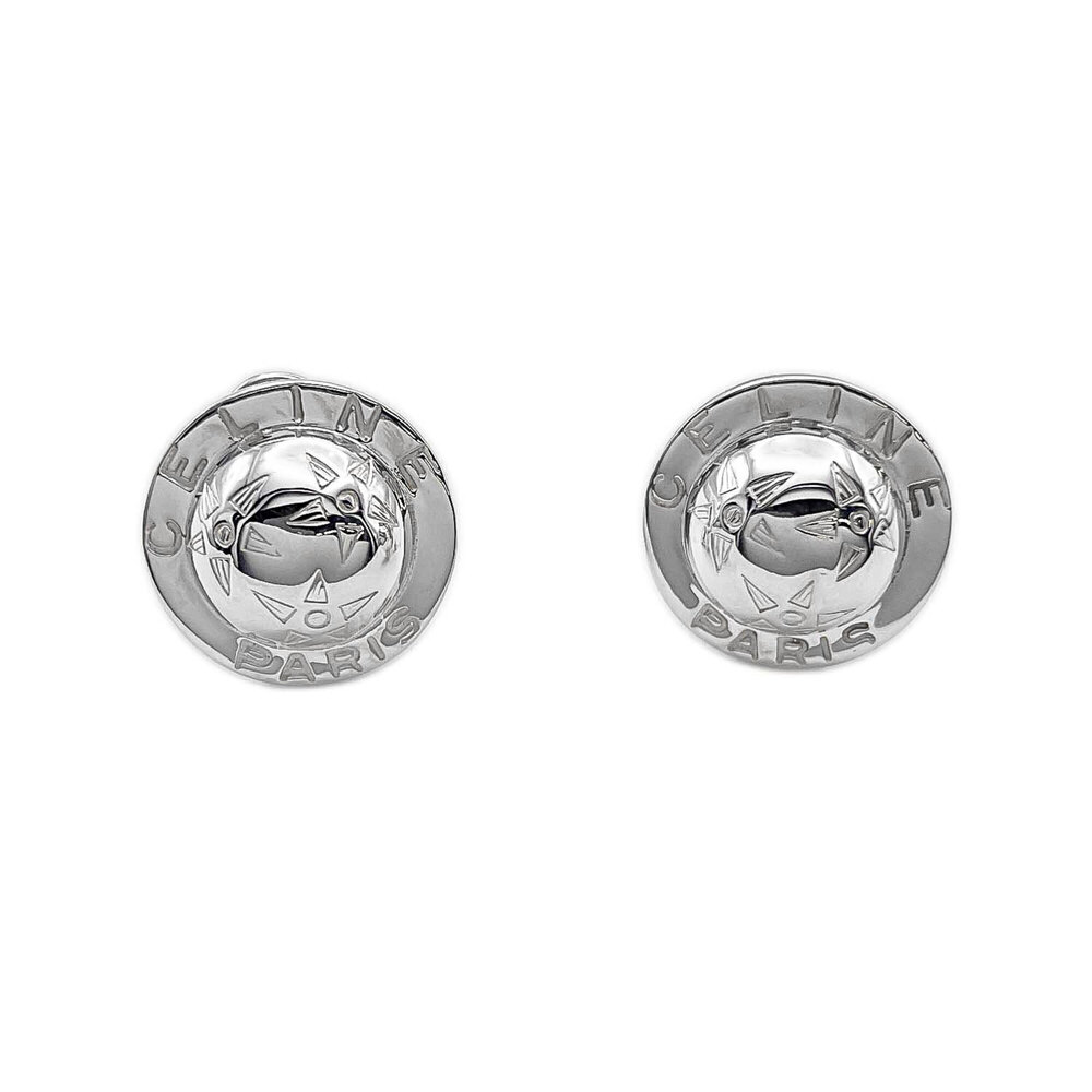 CELINE Vintage Silver Earrings